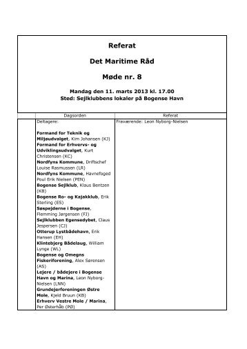 11. marts 2013 - Nordfyns Kommune
