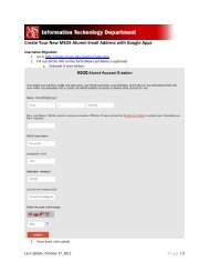 Create Your New MSOE Alumni Email Address with Google Apps