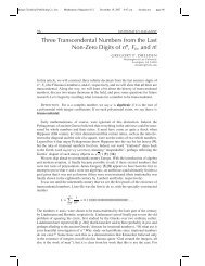 Three Transcendental Numbers from the Last Non-Zero Digits of nn ...