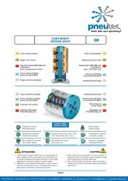 attenzione giunti rotanti caution rotating joints - Pneutec