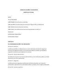 Decreto Ley 26102, CÃ²digo de los NiÃ±os y Adolescentes - Carabayllo