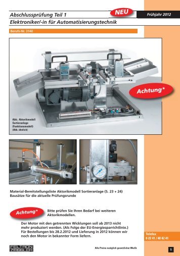 Elektroniker/-in für Automatisierungstechnik - FELTRON Elektronik ...