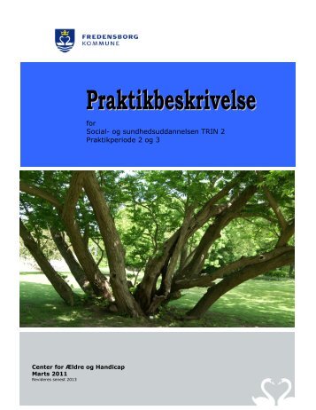 for Social- og sundhedsuddannelsen TRIN 2 Praktikperiode 2 og 3