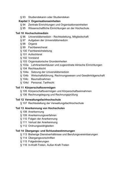 Gesetz Ã¼ber die Hochschulen des Landes Mecklenburg-Vorpommern