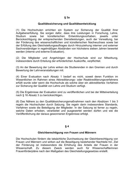 Gesetz Ã¼ber die Hochschulen des Landes Mecklenburg-Vorpommern