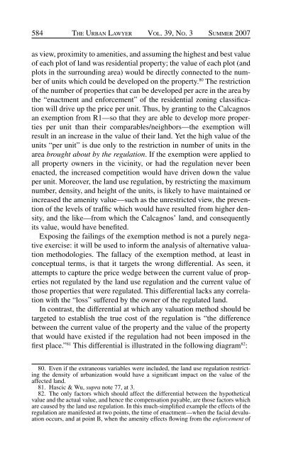 Through a Glass Darkly: Measuring Loss Under ... - Land Use Law