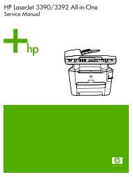 HP LaserJet 3390/3392 All-in-One Service Manual - ENWW