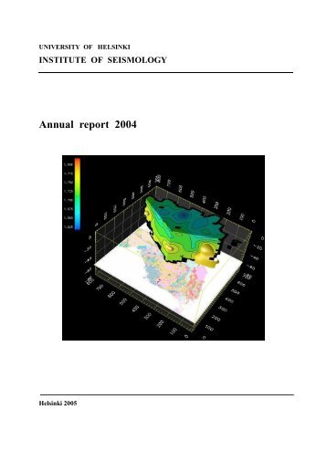 Annual report 2004 - Helsinki.fi