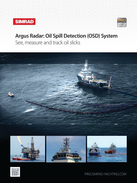 Oil Spill Detection - Simrad Professional Series