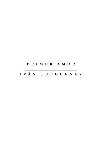 Primer amor.pdf - Dominio Público