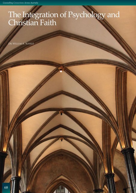 The Integration Of Psychology And Christian Faith