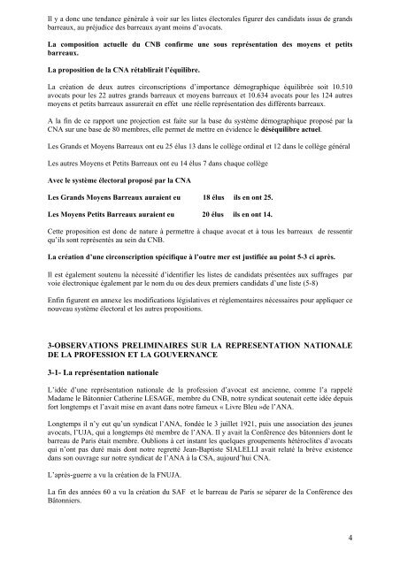 les propositions de la CNA pdf - le cercle du barreau