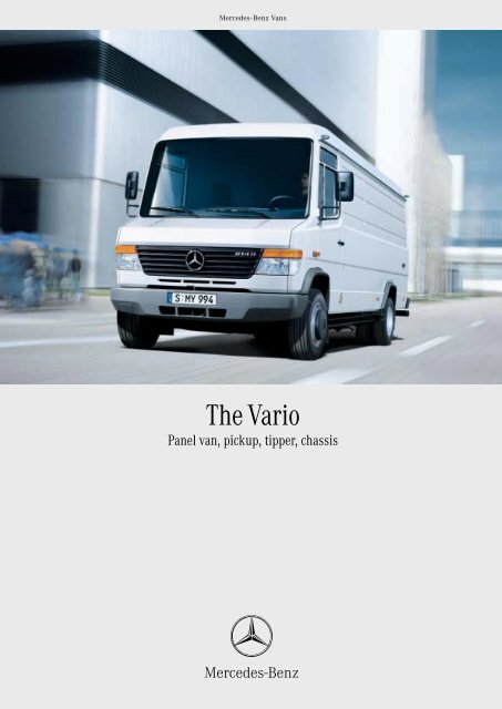 Vario brochure (PDF, 1564 KB) - Mercedes-Benz Brunei