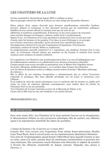 LES CHANTIERS DE LA LUNE - La Seyne-sur-Mer