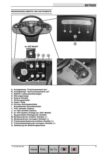 T7 DE Operator CE - Tennant Company