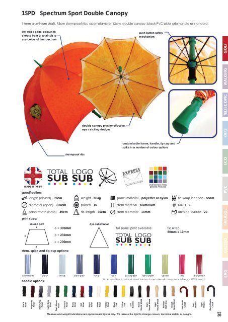 Gopromotional - The Complete Guide To Umbrellas