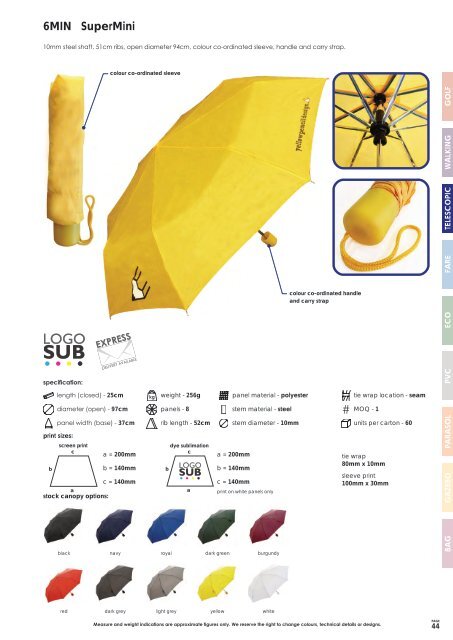 Gopromotional - The Complete Guide To Umbrellas