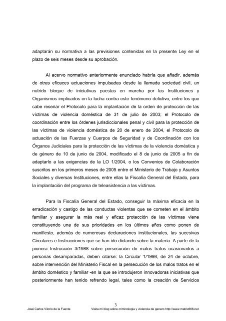 Circular 4 /2005, de la Fiscalia General del Estado ... - Matrix666