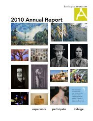 2010 Annual Report - Kamloops Art Gallery
