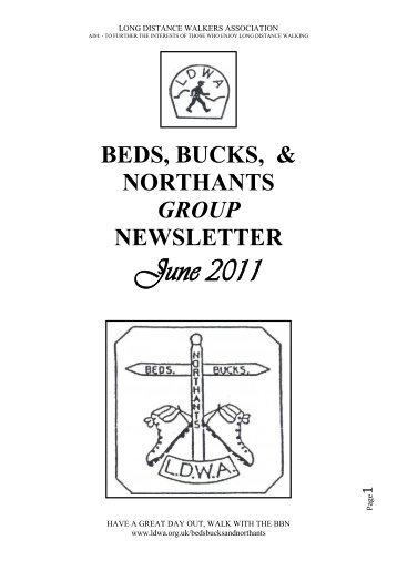 beds, bucks, northants - The Long Distance Walkers Association