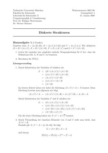 Diskrete Strukturen - xivilization