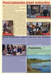 Kurier 70.indd - Stowarzyszenie Przyjaciół Puszczykowa