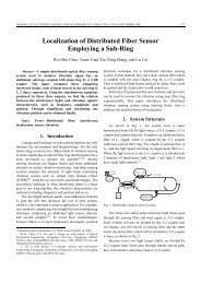 Localization of Distributed Fiber Sensor Employing a Sub-Ring