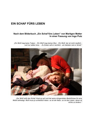 Ein Schaf fürs Leben - Theater Pforzheim