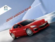 2010 RX8 Brochure - Longueuil Mazda