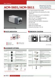 ACM-5601/ACM-5611 - ACTi