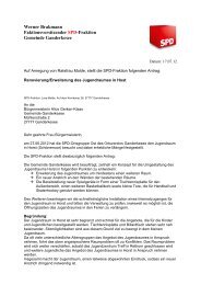 Antrag vom 17.07.2012: Renovierung ... - SPD Ganderkesee
