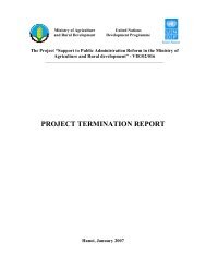 PROJECT TERMINATION REPORT - International Support Group