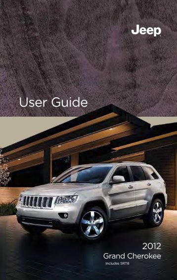 2012 Jeep Grand Cherokee User Guide