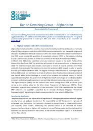 Humanitarian Accountability Framework DDG Afghanistan 2013