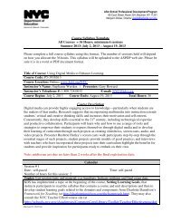 Course Syllabus Template All Courses = 36 Hours ... - default