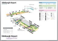 Edinburgh Airport terminal map