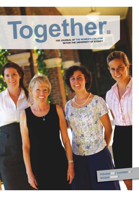 Winter 2009 EDITION - The Women's College