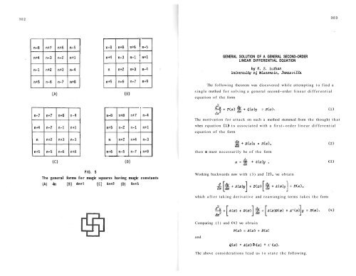 Vol. 7 No 5 - Pi Mu Epsilon