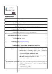 Scarica il Curriculum in formato Pdf - Comune di Lucera