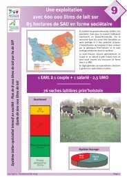 Une exploitation avec 600 000 litres de lait sur 85 hectares de SAU ...