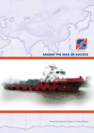 SAILING THE SEAS OF SUCCESS - Swissco Holdings Limited