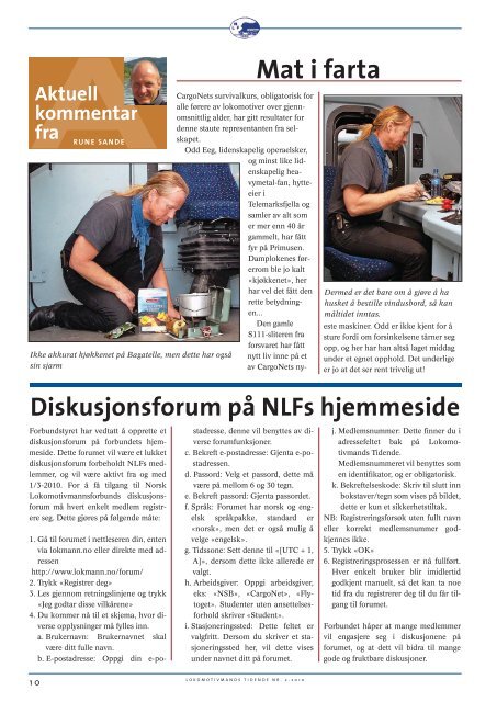 Lokomotivmands Tidende Nr.2 - Norsk Lokomotivmannsforbund