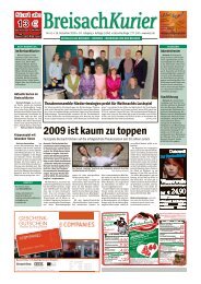 BreisachKurier 2009 ist kaum zu toppen - Julius-Leber-Schule