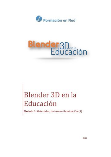 Blender 3D en la EducaciÃ³n