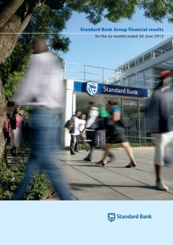 Overview of financial results - Standard Bank - Investor Relations