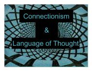 Connectionism and LOT