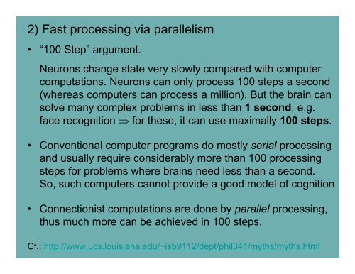 Connectionism and LOT