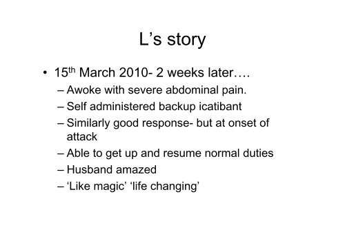 Current issues in Hereditary Angioedema (HAE) - Ipopi