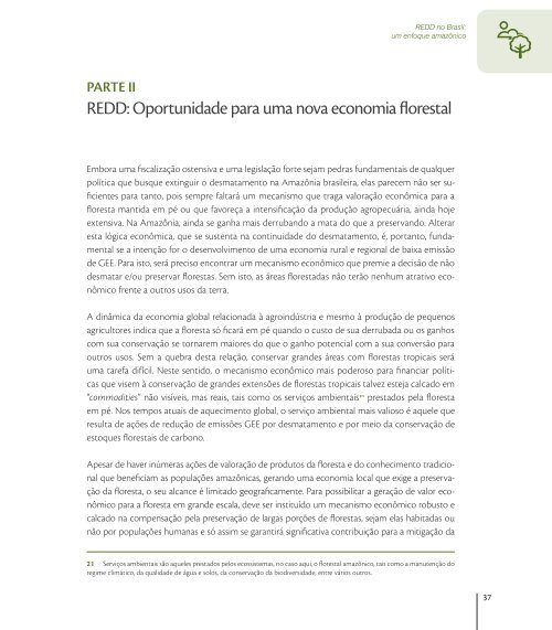 REDD no Brasil: um enfoque amazÃ´nico - ObservatÃ³rio do REDD