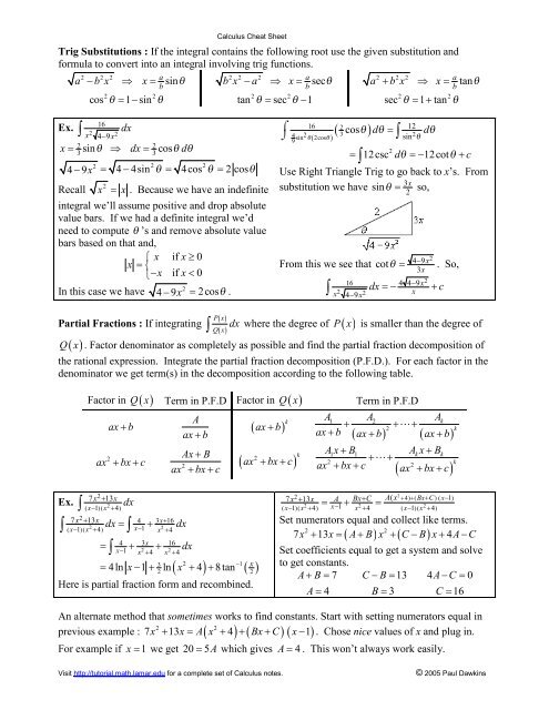 Calculus